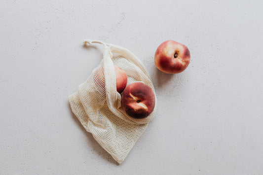 Sustainable Shopping: Drop Your Plastic Bags, It’s Time For A Reusable Cotton Mesh Bag