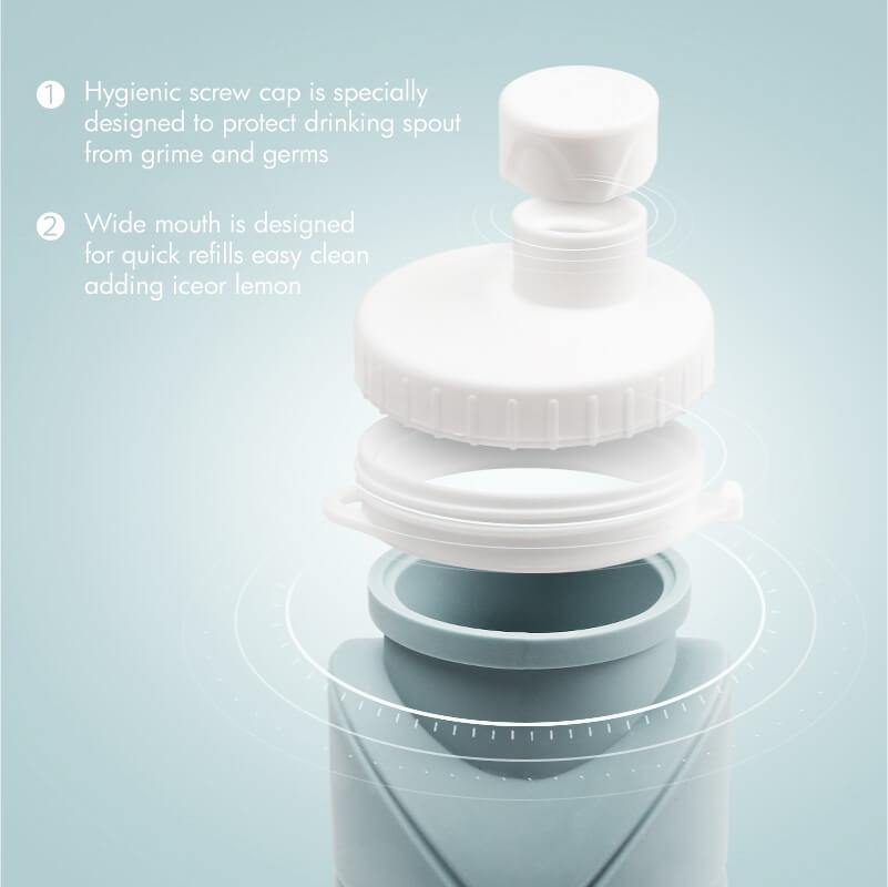 Eco-Friendly Collapsible Water Bottle - Ecoday