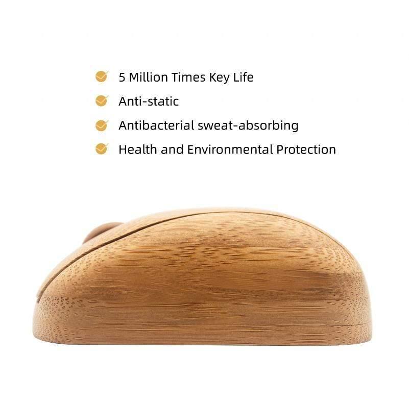 Handmade Wireless Bamboo Mouse - Ecoday