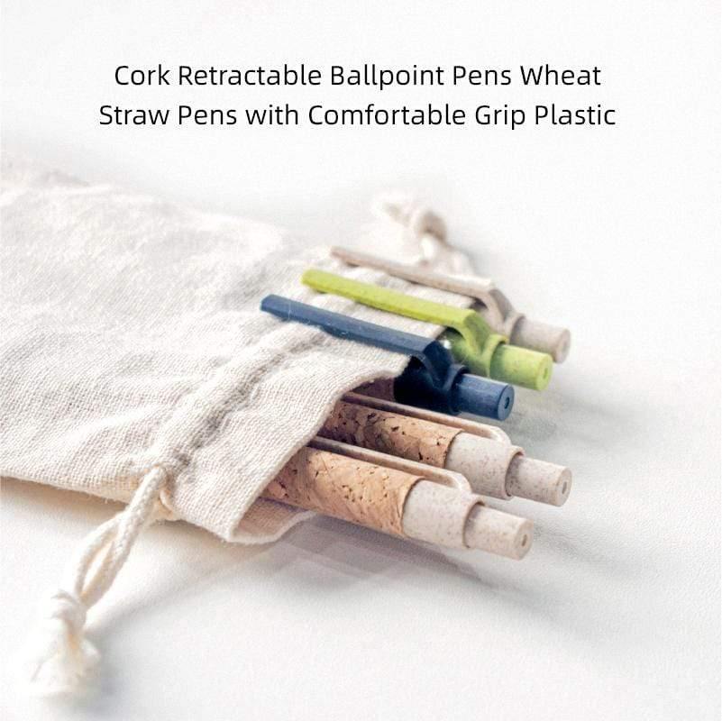 Recycled Cork Barrel Pen - Pack of 12 - Ecoday