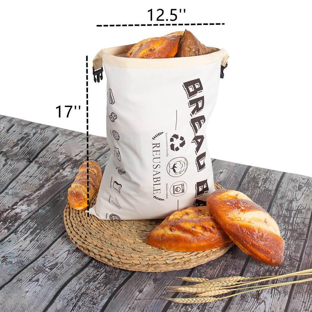 Reusable Organic Cotton Bread Bag - Ecoday