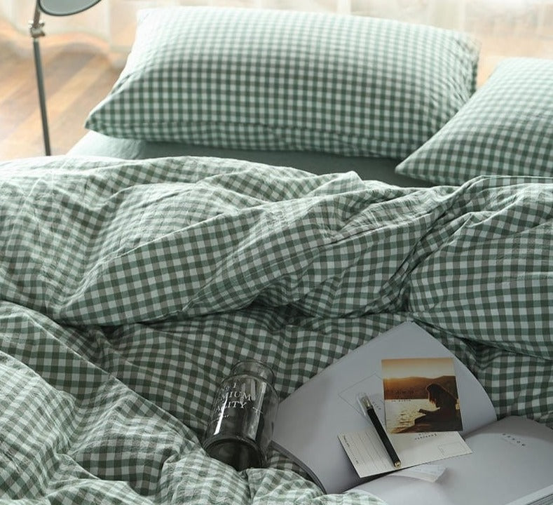 Checkered Bed Sheets