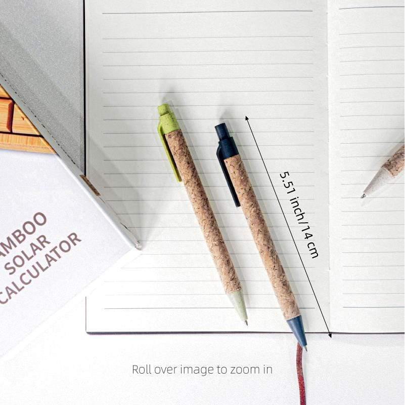 Recycled Cork Barrel Pen - Pack of 12 - Ecoday