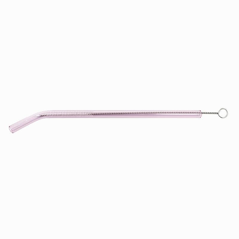 Bent Glass Straws - Pack of 4 - Ecoday