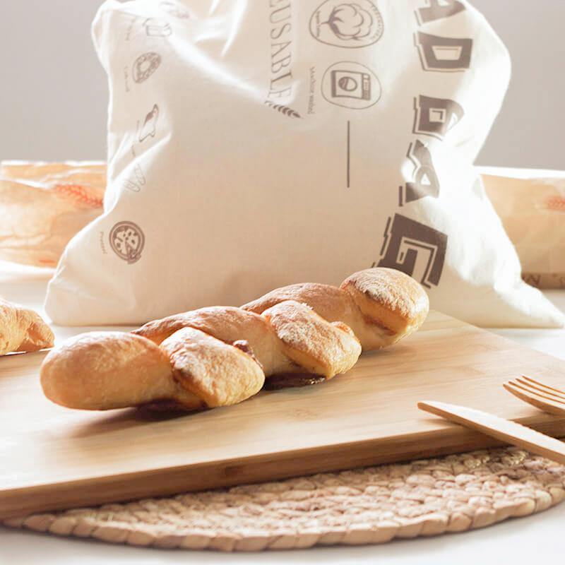 Reusable Artisan Bread Bags Aqua