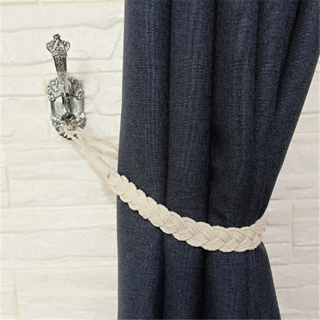 Macrame Woven Curtain Tie