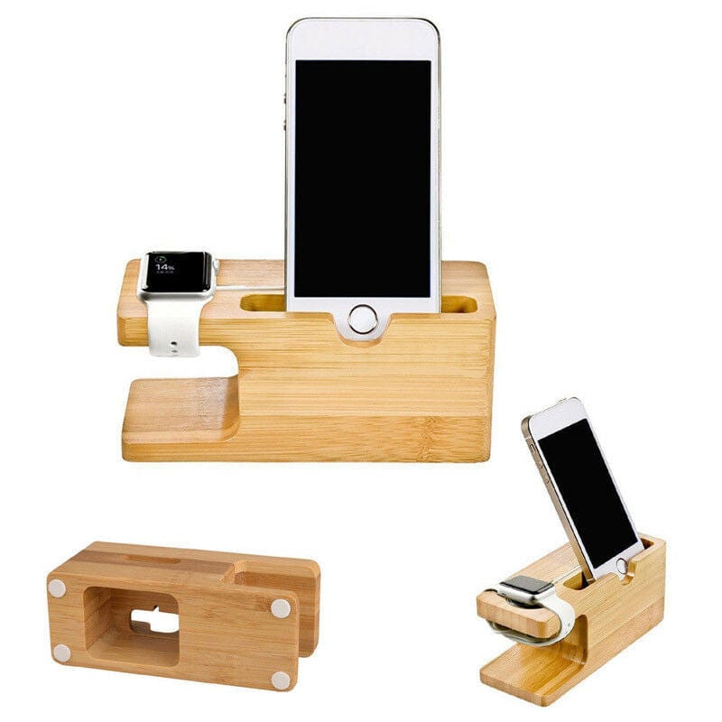 Eco Bamboo Charging Dock Station