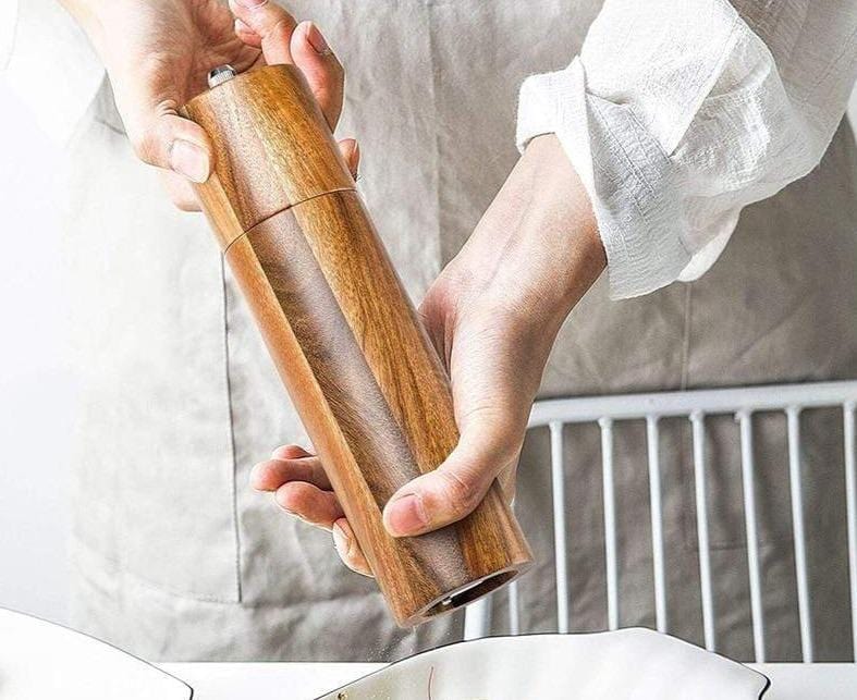 Acacia Wood Salt & Pepper Mill