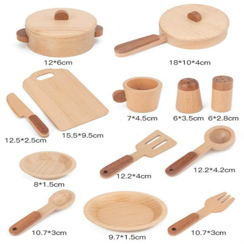 Educational Wooden Kitchen Toy