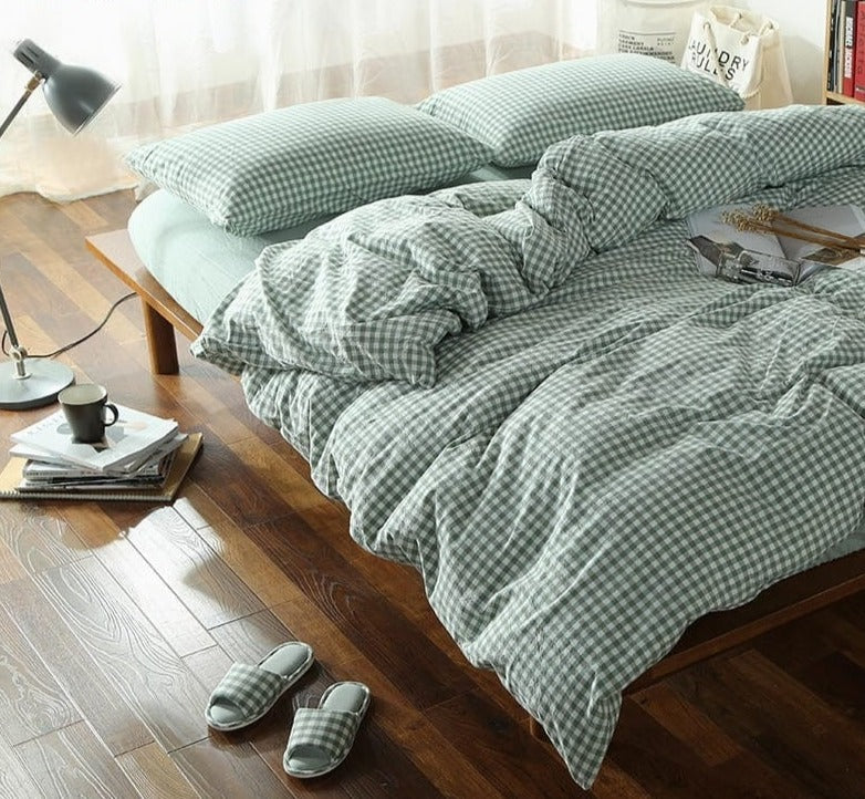Checkered Bed Sheets