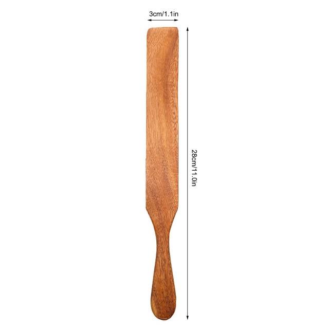 Teak Wood Spurtle Set