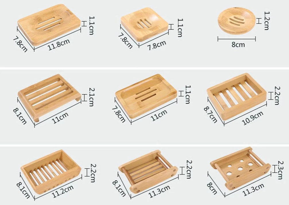 Bamboo Soap Dish Tray