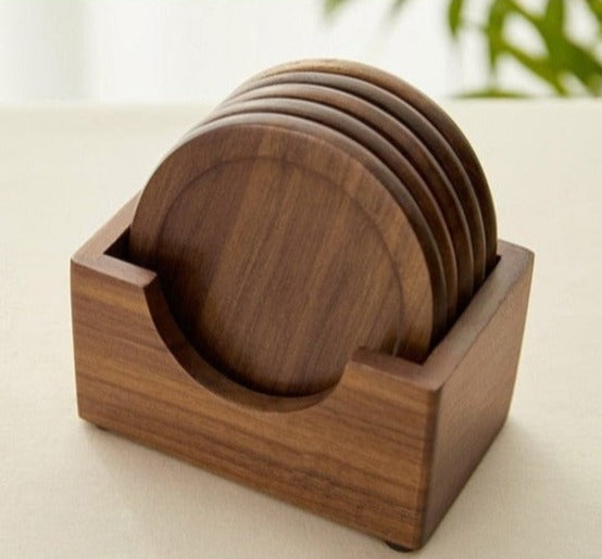 Walnut Wood Coasters