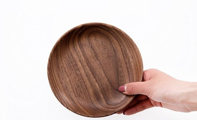 Walnut Wood Plates