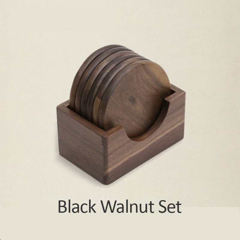 Walnut Wood Coasters